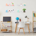 Clear Acrylic Floating Wall Shelf Bathroom Bedroom Living Room Display