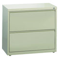30-Inch Wide 2-Drawer Commercial Lateral Steel File Cabinet Beige Black Grey White