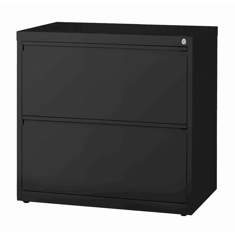30-Inch Wide 2-Drawer Commercial Lateral Steel File Cabinet Beige Black Grey White