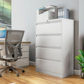 4 Drawer Lockable Steel File Cabinet